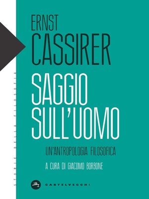 cover image of SAGGIO SULL'UOMO. UN'ANTROPOLOGIA FILOSOFICA